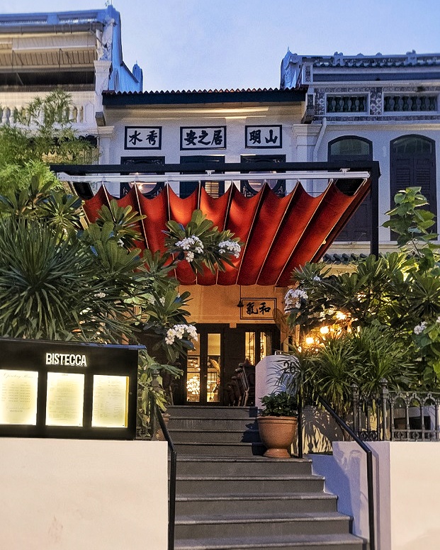 Bistecca Tuscan Steakhouse Singapore Facade